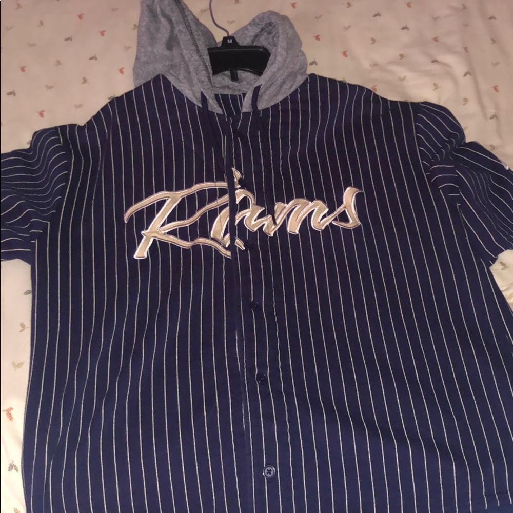 Rams baseball jersey